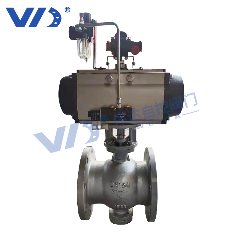 气动V型球阀VQ647H-16P-DN150